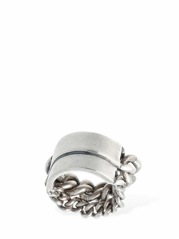 Photo: ANN DEMEULEMEESTER Ize Double Chain Ring