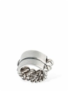 ANN DEMEULEMEESTER Ize Double Chain Ring
