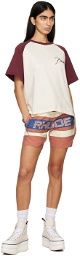 Rhude Orange Pavil Racing Shorts