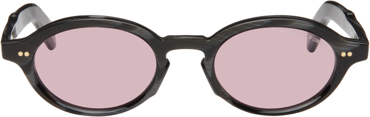 Photo: Cutler and Gross Gray GR13 Oval Sunglasses