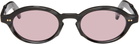 Cutler and Gross Gray GR13 Oval Sunglasses