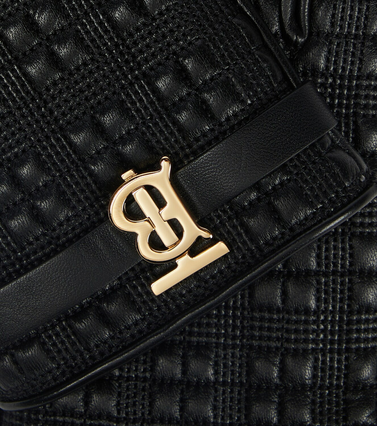 Burberry - Quilted leather gloves