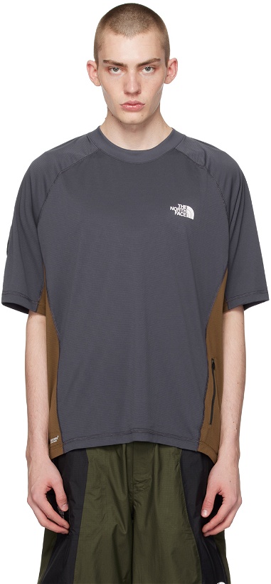 Photo: UNDERCOVER Gray & Brown The North Face Edition T-Shirt
