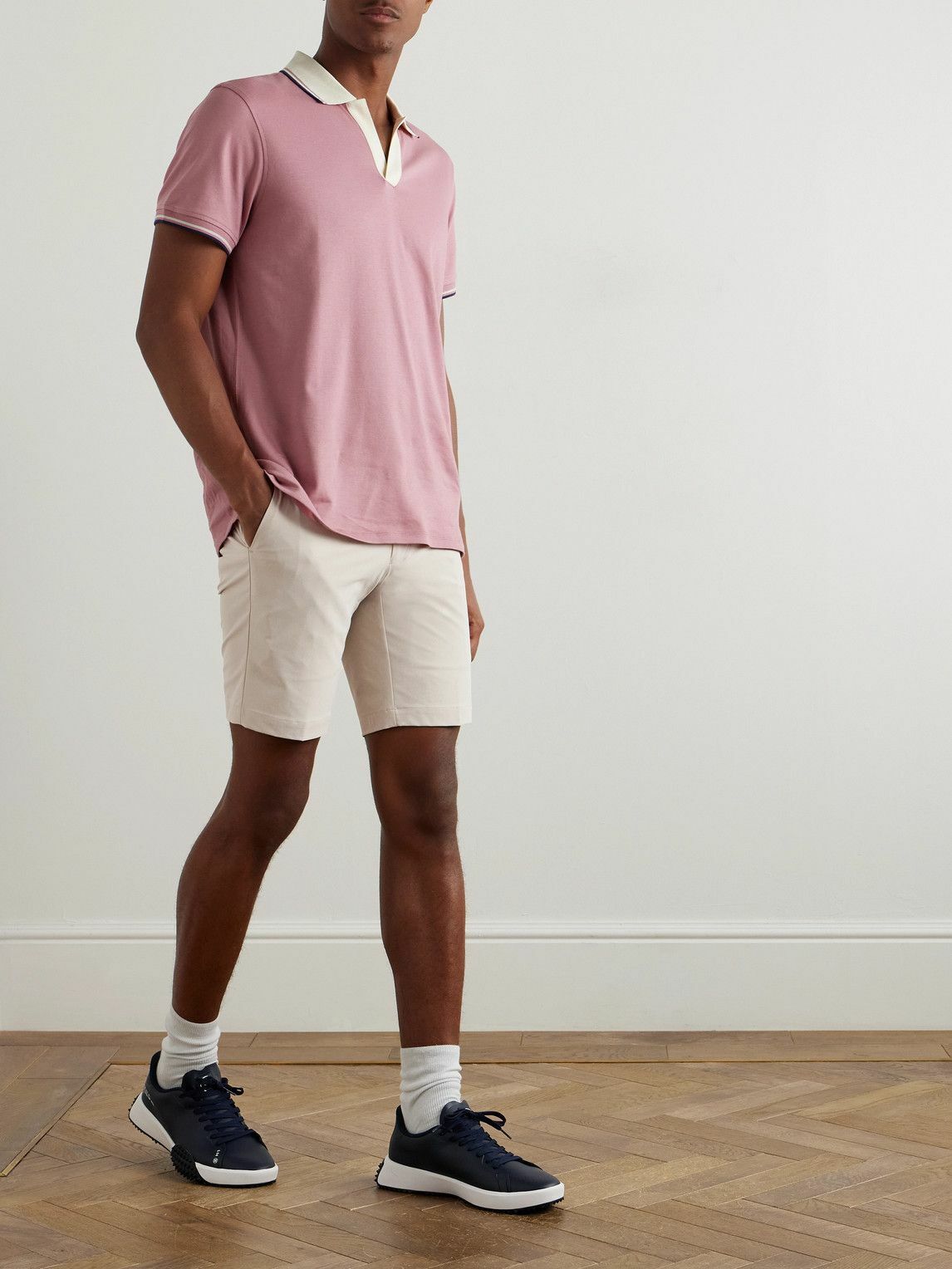 Peter Millar - Surge Performance Straight-Leg Tech-Jersey Golf Shorts - Neutrals