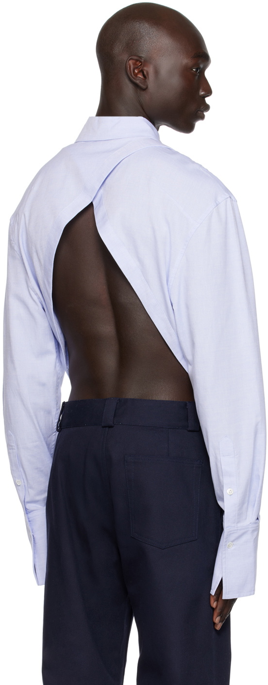 K.NGSLEY Blue Vincent Shirt