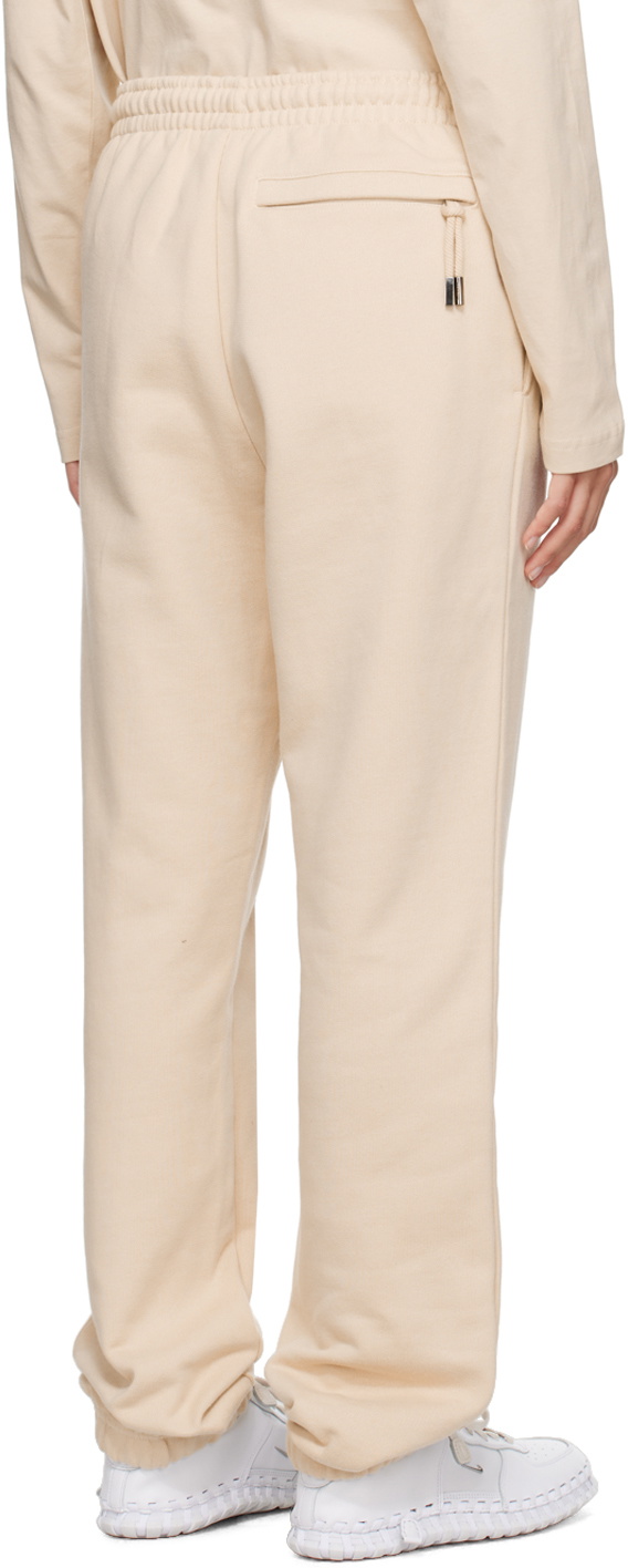 Jacquemus Beige Le Papier 'Le Jogging Jacquemus' Lounge Pants