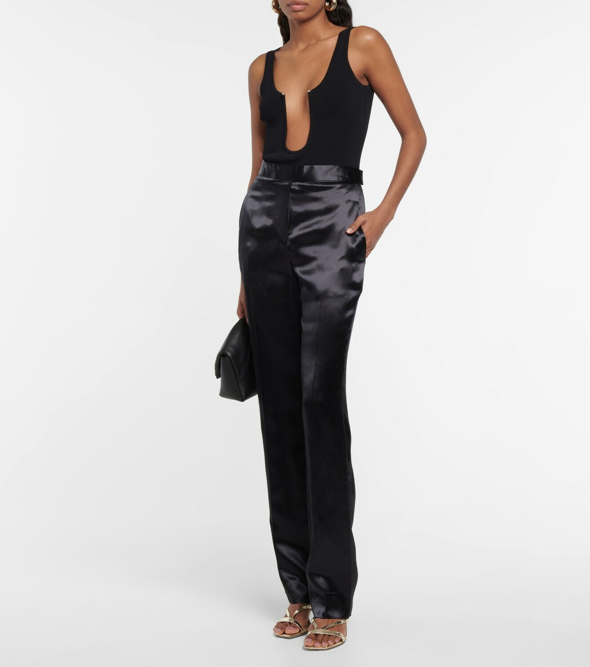 Christopher Esber - Ribbed-knit bodysuit