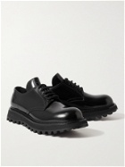 Dolce & Gabbana - Leather Derby Shoes - Black