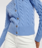Polo Ralph Lauren Cable-knit wool and cashmere cardigan