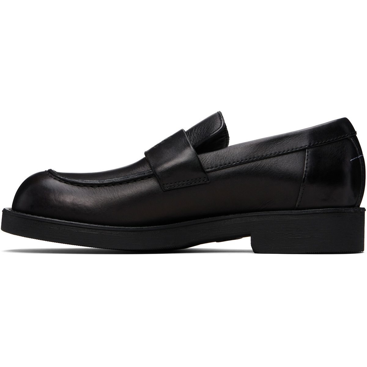 MM6 Maison Margiela Black City Biker Loafers