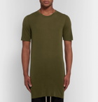 Rick Owens - Level Slim-Fit Jersey T-Shirt - Men - Army green