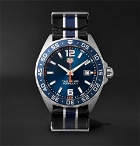 TAG Heuer - Formula 1 43mm Stainless Steel and NATO Webbing Watch - Men - Blue