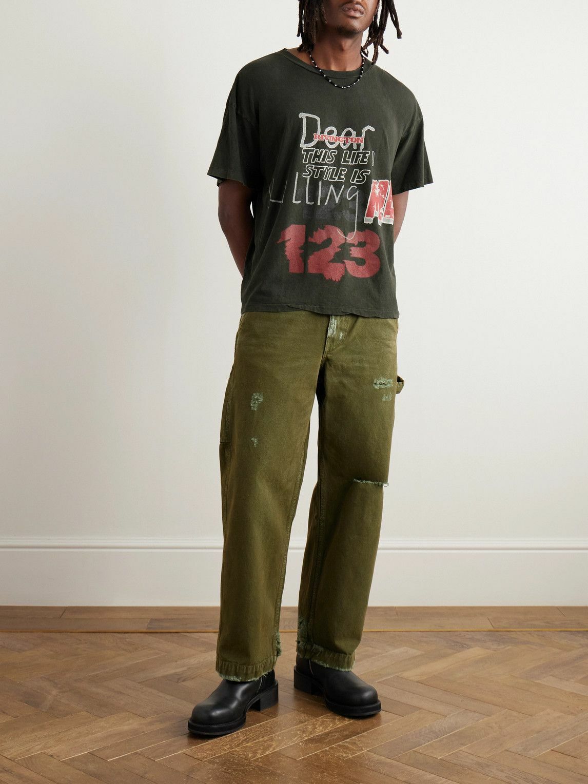 RRR123 Killing Me Tシャツ RRR123 Killing Me Tシャツ | ホワイト | FARFETCH JP