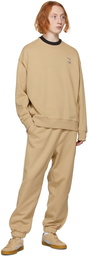 Maison Kitsuné Beige Puma Edition Lounge Pants