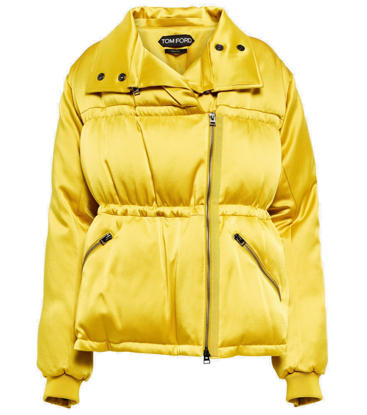 Tom Ford Python Puffer Tom Ford - Satin puffer jacket TOM FORD
