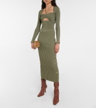 Simkhai - Alexia ribbed-knit top
