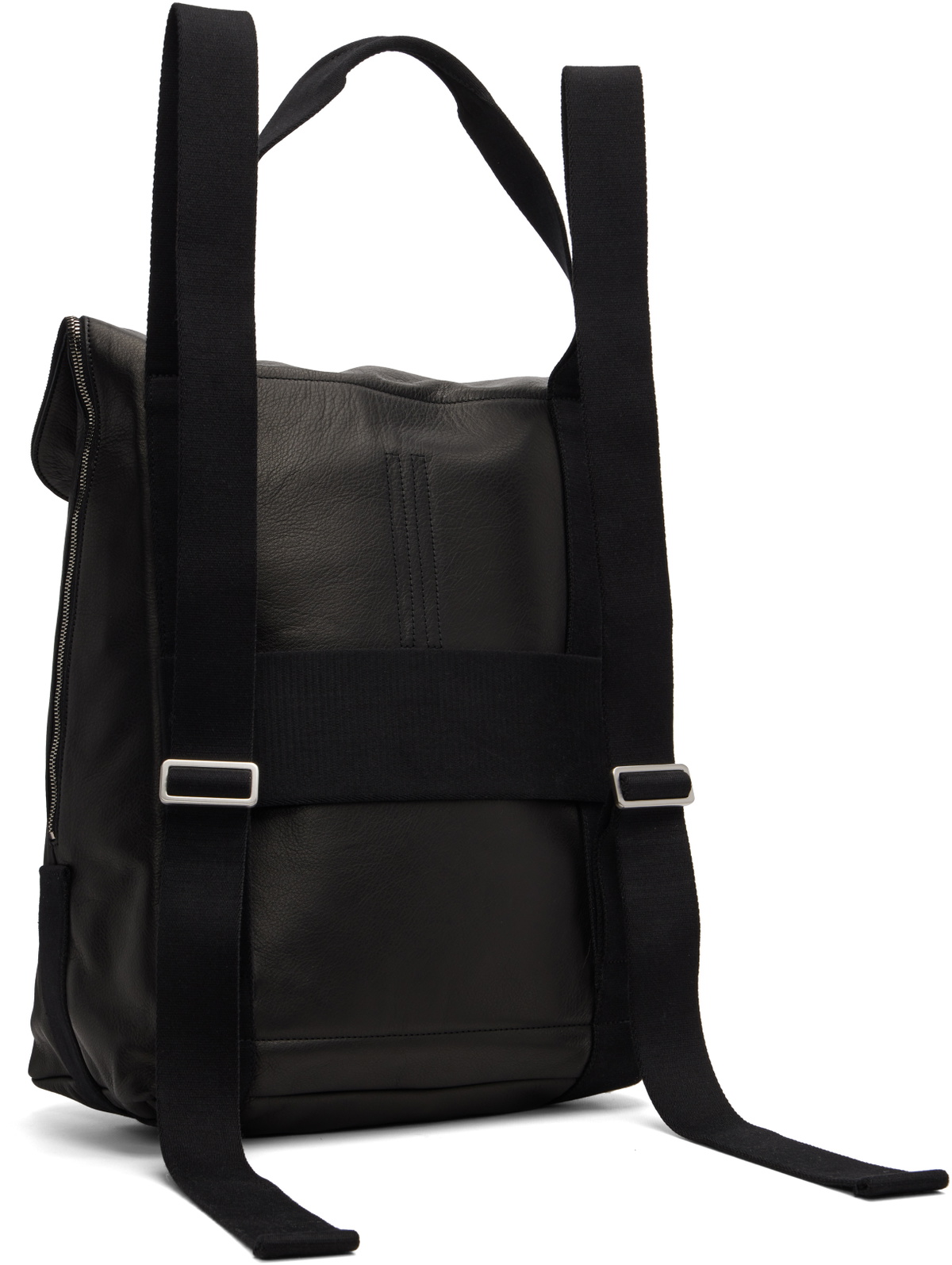 Rick Owens Black Concordians Cargo Backpacks