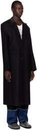 JW Anderson Black Two-Button Coat