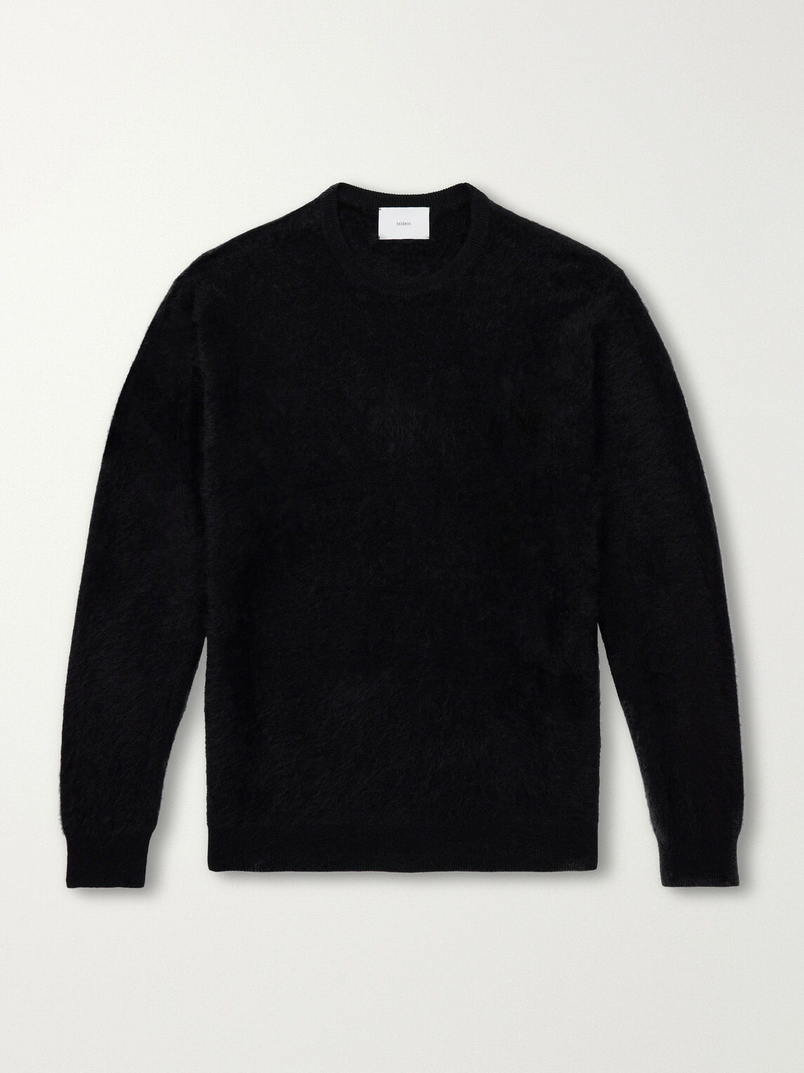 ssstein - Brushed Cashmere Sweater - Black