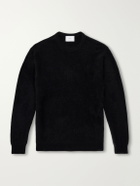 ssstein - Brushed Cashmere Sweater - Black