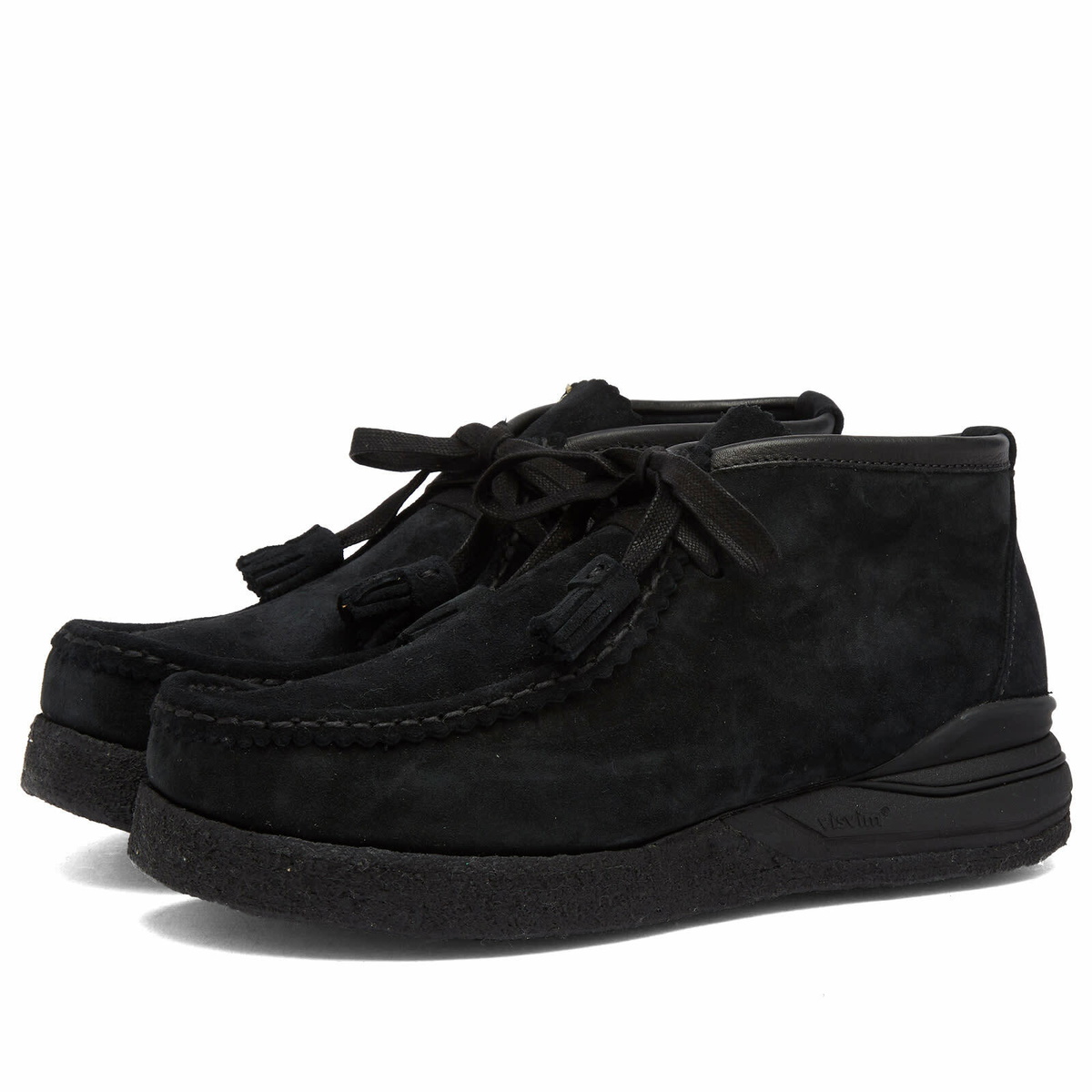 Visvim Women's Beuys Trekker Folk in Black