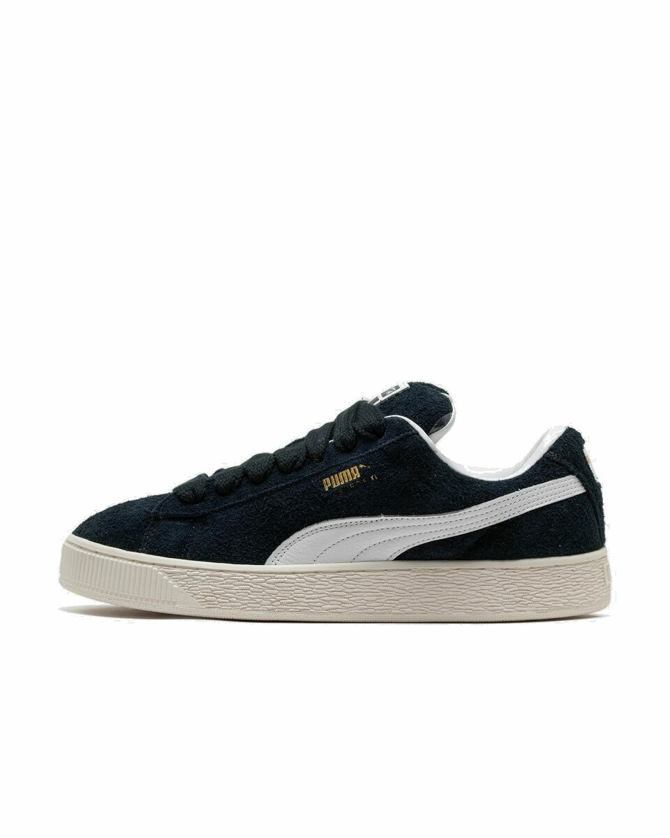 Photo: Puma Suede Xl Hairy Blue - Mens - Lowtop