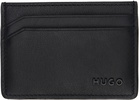 Hugo Black Goatskin Card Holder