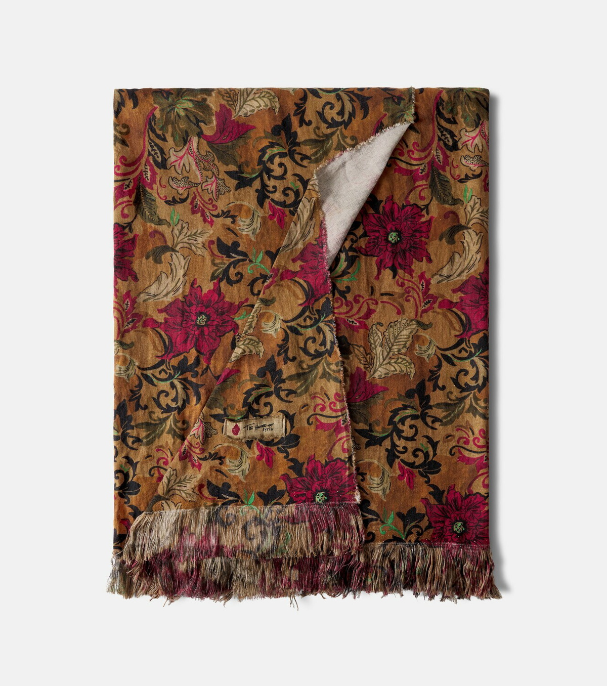 The House of Lyria Tormento floral linen tablecloth