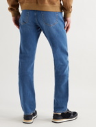 ERMENEGILDO ZEGNA - Stretch-Denim Jeans - Blue