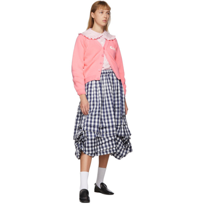 Comme des Garcons Girl Pink Lochaven Of Scotland Edition Girl Cardigan