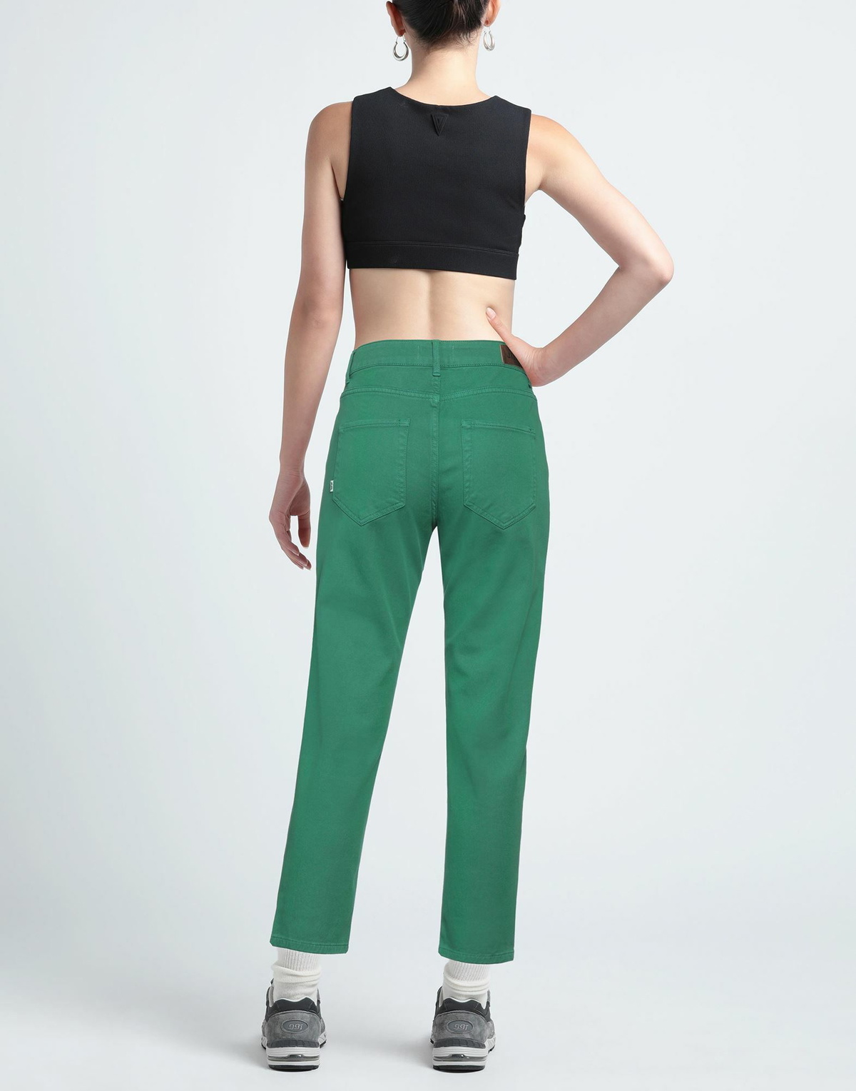 Jijil Womens Pants in Green