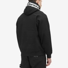 Men's AAPE Croc Chest Badge Hoody in Black