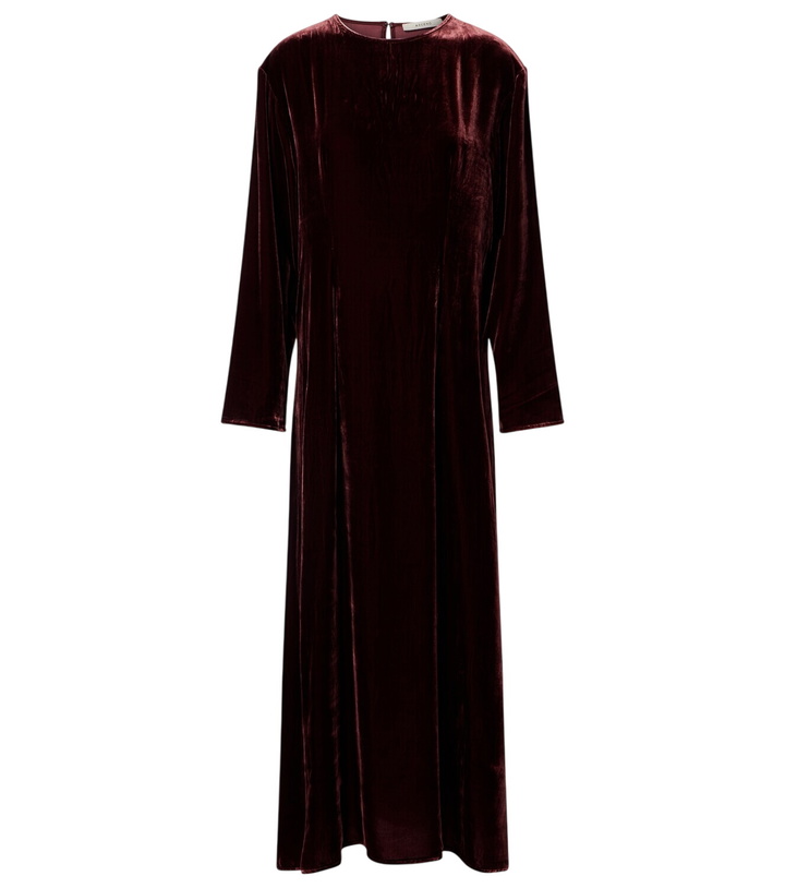 Photo: Asceno Jody velvet midi dress