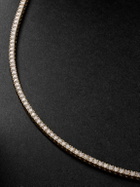 Sydney Evan - 14-Karat Gold Diamond Tennis Necklace