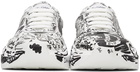 Dolce & Gabbana White Daymaster Graffiti Sneakers