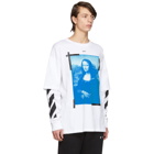 Off-White White Double Sleeve Mona Lisa T-Shirt