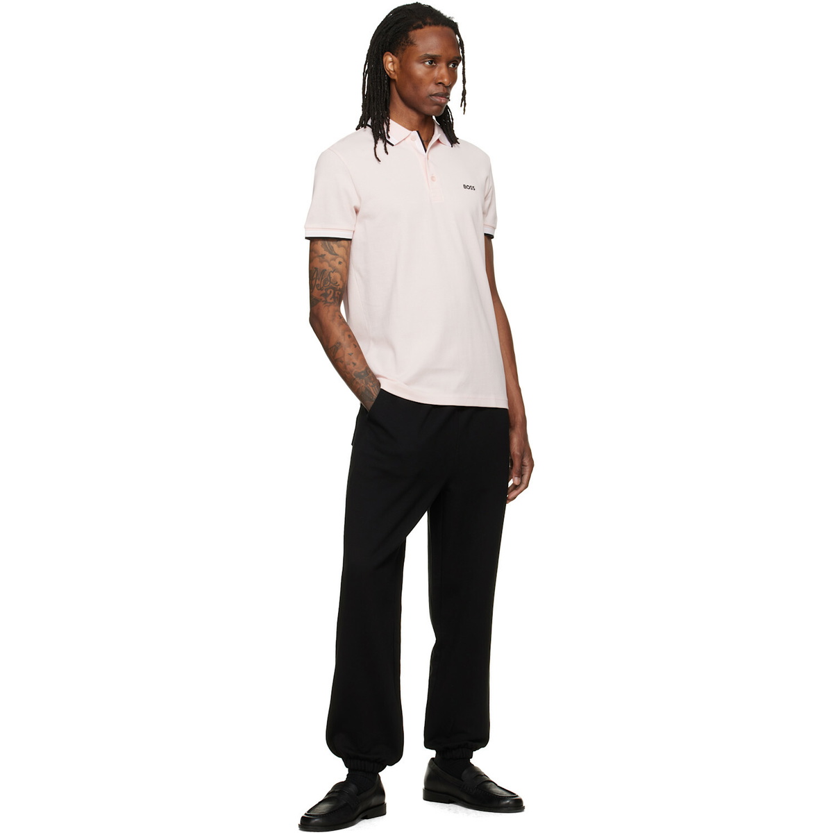 BOSS Black Drawstring Sweatpants