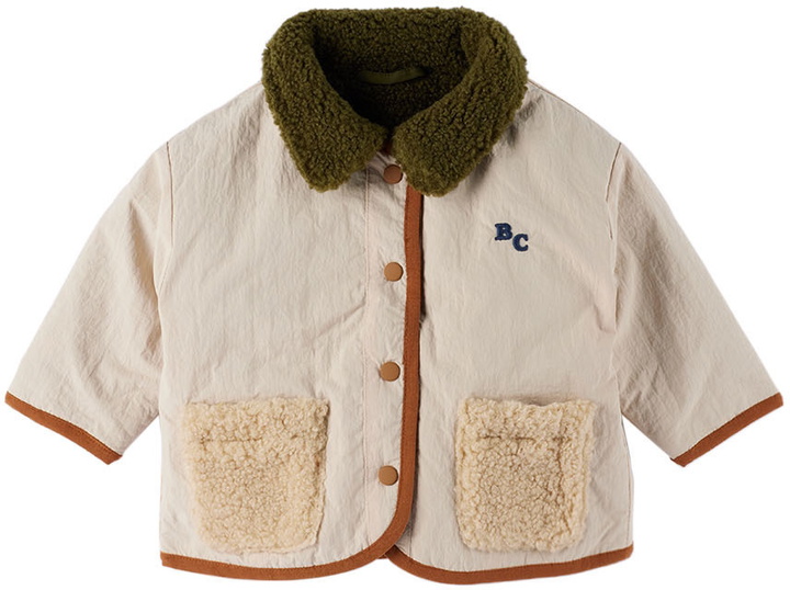 Photo: Bobo Choses Baby Beige Reversible Jacket