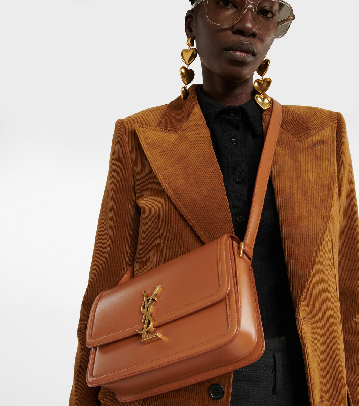 Saint Laurent - Solferino Medium leather crossbody bag Saint Saint Laurent - Solferino Medium leather crossbody bag Saint