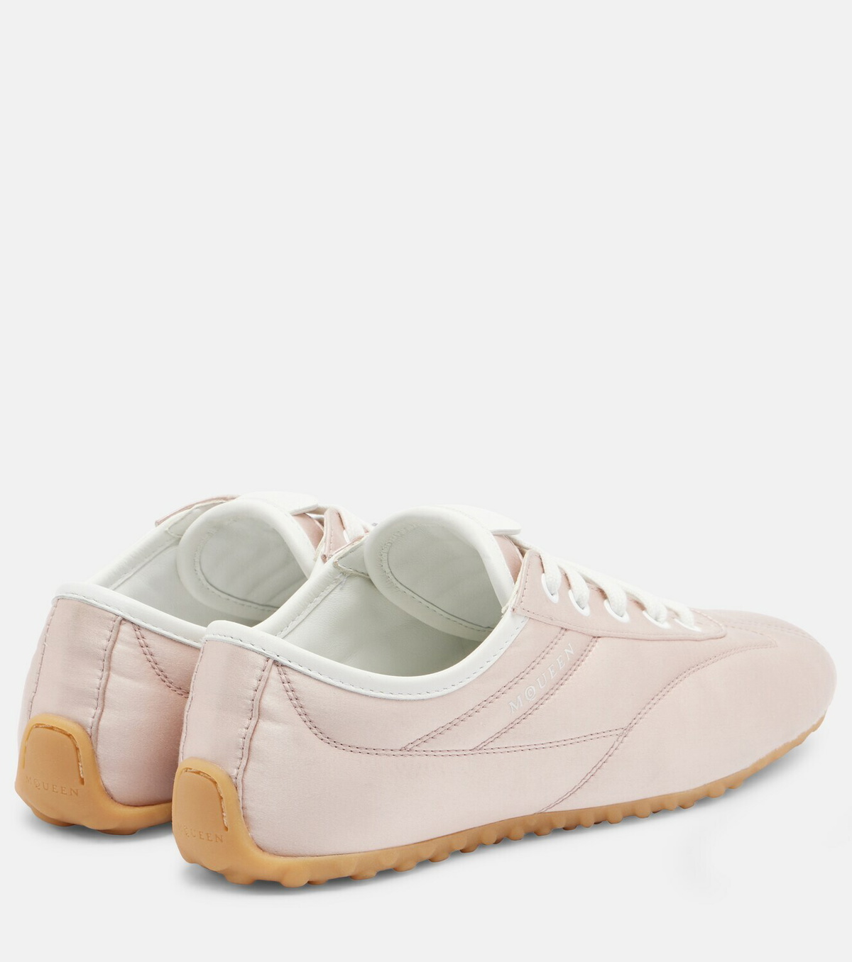 McQueen Boxe satin sneakers