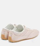 McQueen Boxe satin sneakers