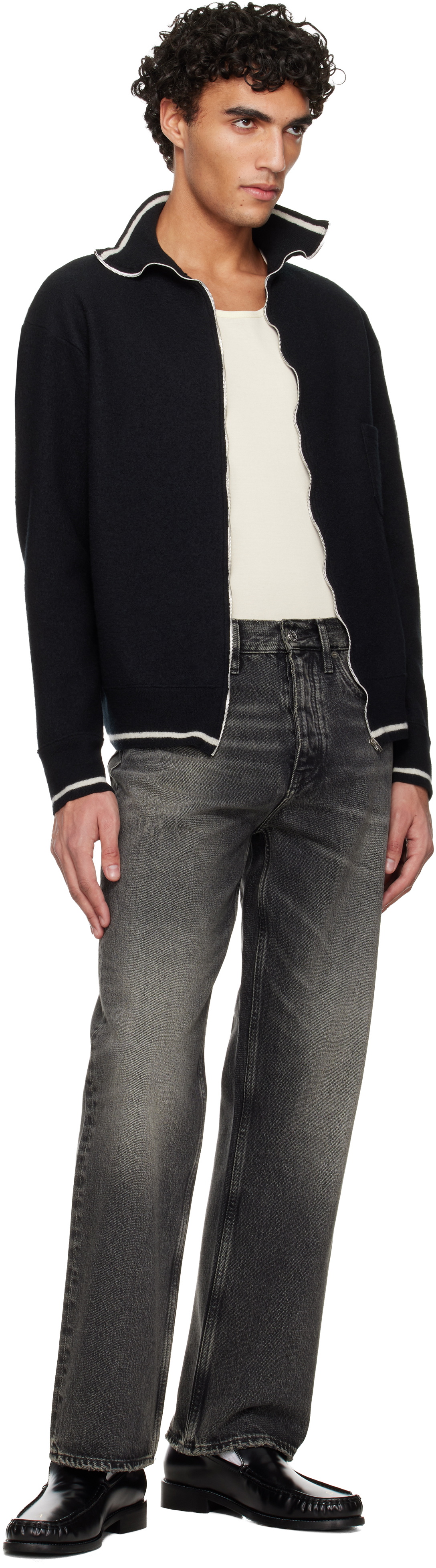 Sunflower Black Loose Jeans