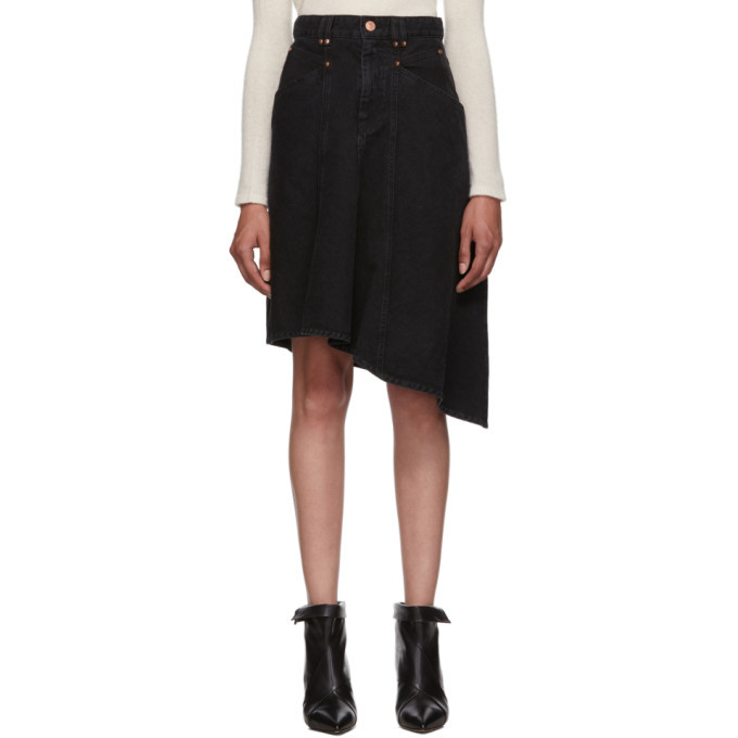 Isabel marant discount black denim skirt