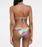 Bananhot Seychelle ruched triangle bikini bottoms
