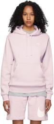 Nike Purple Fleece Sportswear Club Hoodie