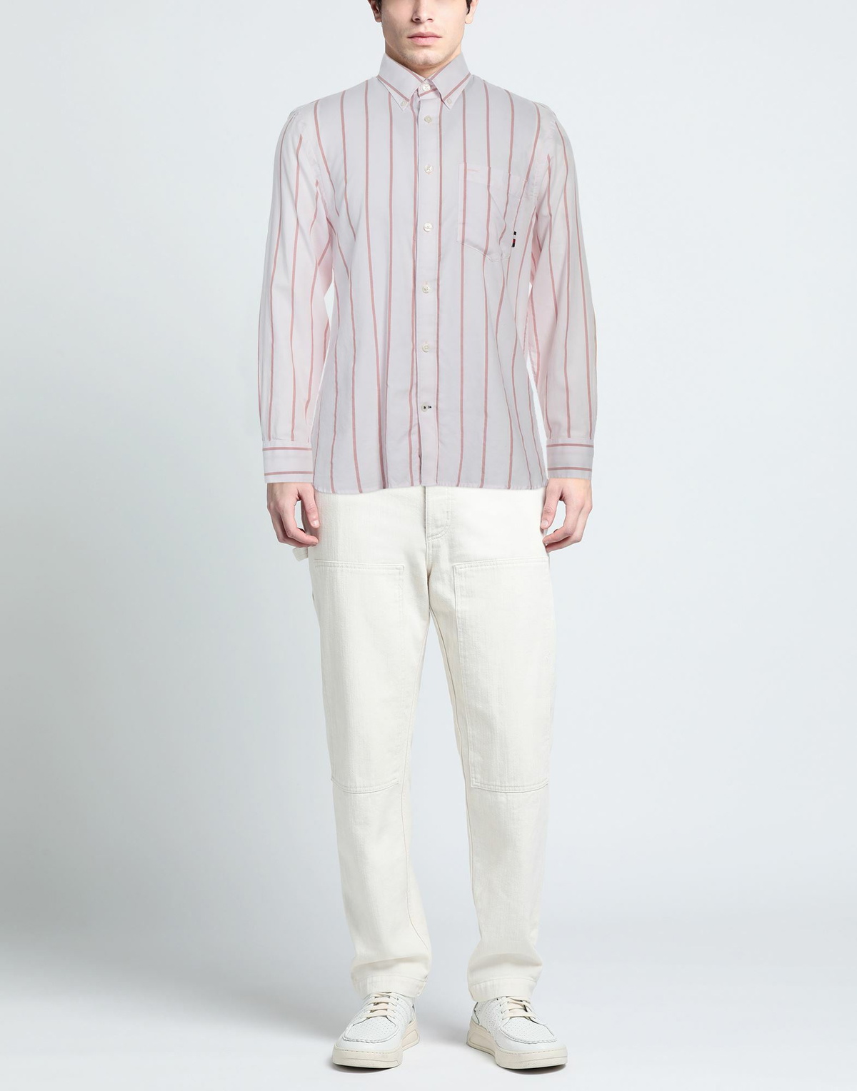Tommy Hilfiger Mens Shirt in Pink