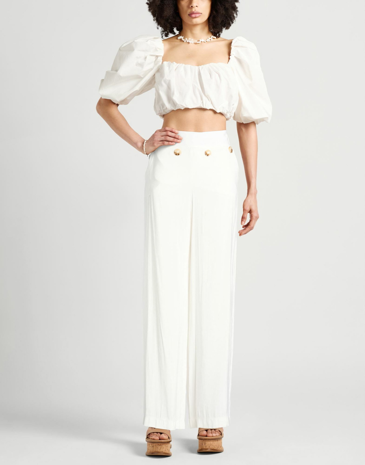 Jijil Womens Pants in White