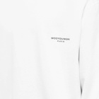 Wooyoungmi Men's Box Logo Crew Neck Sweat in White