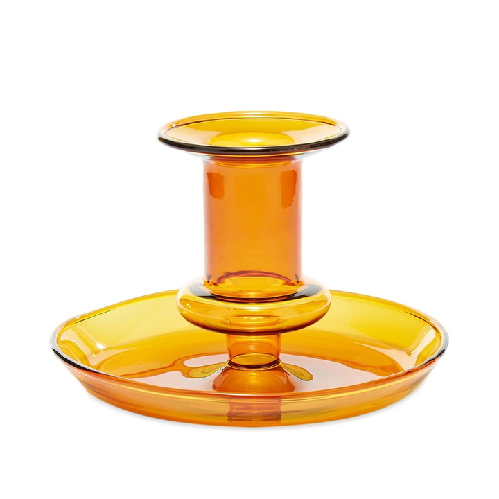 Photo: HAY Flare Candle Holder in Amber