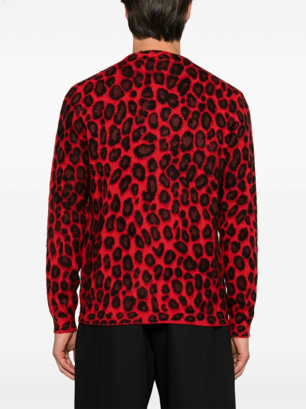 Alexander McQueen Leopard Print Sweater Alexander McQueen